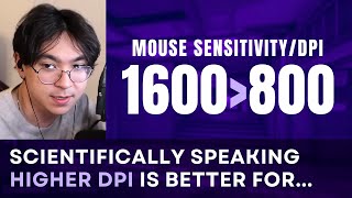 TenZ Explains Why He Prefers 1600 DPI Over 800 DPI