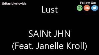 Saint Jhn - Lust Lyrics
