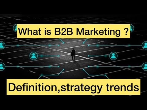 What Is B2B Marketing | B2B Marketing Definitions Strategy And Trends ...