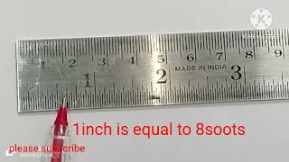 How do you read a mm scale? mm,cm,inch,soot bvt.technical information
