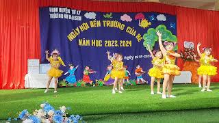 Múa Bông hồng tặng cô - Thùy Dương 4 tuổi A2 - Khai giảng mầm non Đại Sơn 05/09/2023