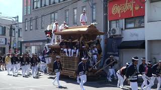 令和五年度(2023年）岸和田だんじり祭　春木地区　第一回試験曳き