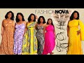 14 DRESSES FOR THE SPRING SEASON | TRY ON HAUL | FASHION NOVA CURVE