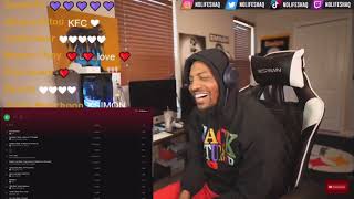 NoLifeShaq reaction to high note in “You” by KSI