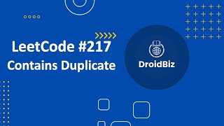 Contains Duplicate | LeetCode 217 | Python