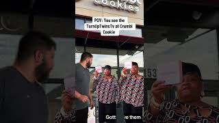 When You Go To Crumbl Cookie And This Happens 😭🍪 #youtubeshorts #shorts #short
