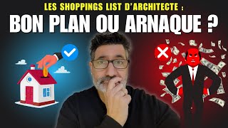 Catastrophe avec l'architecte : Une Shopping List \