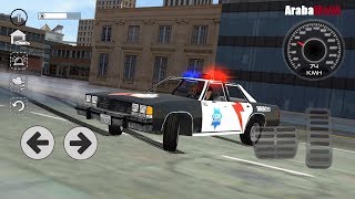 Direksiyonlu Polis Araba Oyunları // Police Car Drift Simulator Android Gameplay FHD