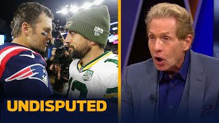 Aaron Rodgers has 10x the pressure as Tom Brady in NFC Championship — Skip | NFL | UNDISPUTED
