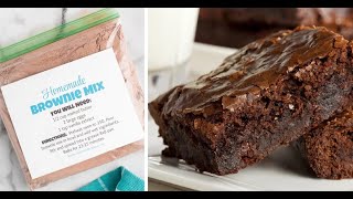 Homemade Brownie Mix Recipe | Kitchen Fun With My 3 Sons