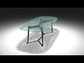 coral beach table by mac stopa for fiam italia