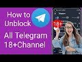 How to fix this channel can't be displayed on telegram new prosses (2023)