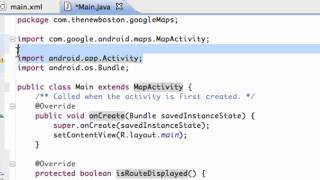 Android Application Development Tutorial 131 Displaying the MapView