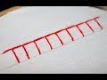 Blanket Stitch | Stitches for beginners | Hand Embroidery