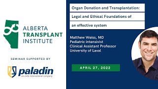 Organ Donation and Transplantation:Legal and Ethical Foundations of an effective system