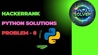 #8 : Find the Runner-Up Score | Hackerrank Python Solutions