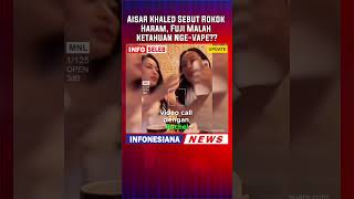 Aisar Khaled Sebut Rokok Haram, Fuji Malah Ketahuan Nge-Vape?? #fuji #aisarkhaled