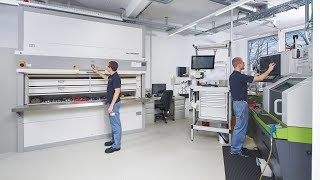 Hänel Rotomat® systems ensure maximum picking performance at Kistler Instruments AG