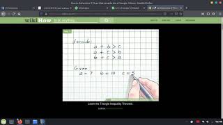 challenge if is triangle with javascript