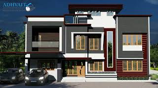 Innovative Contemporary Architecture House in Karamana Residential project Thiruvananthapuram India