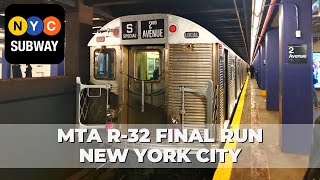 R 32 Retirement | MTA to Retire 1960's Trains | Last Ride of the Brightliners | New York City Subway