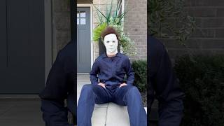 Never mess with Michael Myers Halloween decorations #shorts