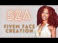 SZA FiveM Pretty Female Face Creation | Is It A Fail? | GTAV Character Makeover