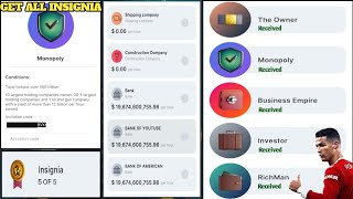 How to get all Insignia in Business Empire Richman