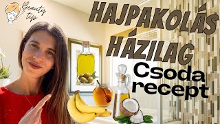 Hajápolási rutinom | otthon elkészíthető csoda hajpakolás recept | Napi EZ AZ | Eni Amerikában