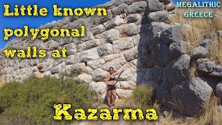 Little known polygonal walls at Kazarma