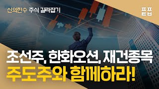 [신의한수] 조선주,한화오션,재건종목 주도주와 함께하라!