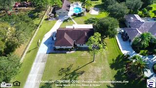 Freddie Hassoun ''Pine Tree Estates'' 6306 NW 74th Terrace Parkland, FL 33067