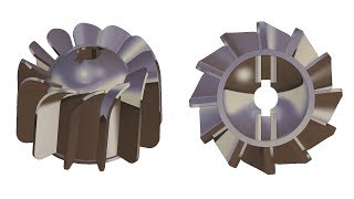 fan impeller modeling (IVNGWC-2011-11) | Catia V5