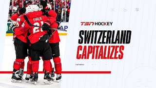 Two power play goals put Switzerland ahead in the first | IIHF World Championships 2024