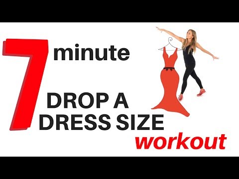 7 MINUTE WORKOUT – TAKE A DRESS SIZE – 7 DAY HOME WORKOUT EXERCISE CHALLENGE