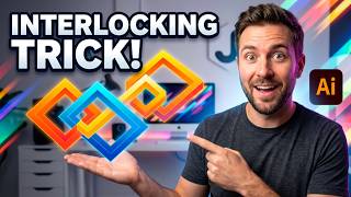 Adobe Illustrator Create Interlocking Objects