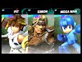 Super Smash Bros Ultimate Amiibo Fights – Captain N Showdown Pit vs Simon vs Mega Man