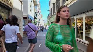 HDR Antibes France Walking Tour 4K July 2024