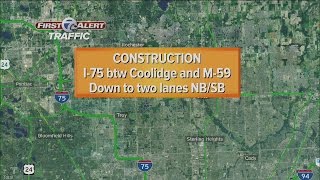 Alternate routes for I-75 project