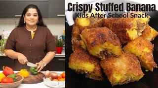 Crispy Banana will be Very Popular with Your Kids - Stuffed Crispy Banana Recipe