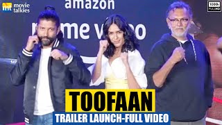 TOOFAAN Official Trailer Launch | Farhan Akhtar, Mrunal Thakur, Paresh Rawal | Amazon Prime Video