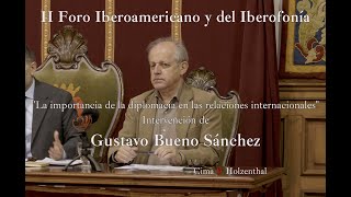 La importancia de la diplomacia en las relaciones internacionales. Gustavo Bueno Sánchez