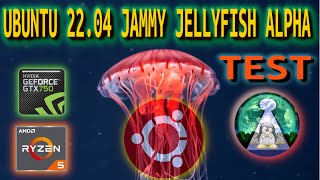 Przegląd Linux Ubuntu 22.04 ALPHA  Jammy Jellyfish LTS Gnome UWAGA NA GRUB 2.06 DUAL BOOT