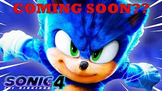 SONIC 4 MOVIE COMING SOON