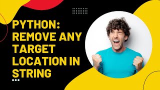 Remove any i'th character from a string | Strings in Python | Lecture-13 | Python tutorial in Hindi