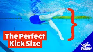 Backstroke Swimming Kick // Tip 4 // The Size of Your Kick