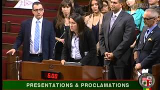 CalFresh Awareness Month-Los Angeles City Council Presentation