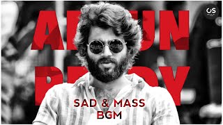 Arjun Reddy Bgm | Sad & Mass Bgm | Vijay Devarakonda | OS Official Bgm