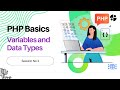 🔢 PHP Variables & Data Types Explained | Local, Global & Static Scope | Beginners Guide 🚀