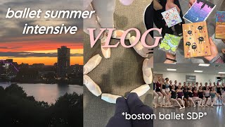SUMMER INTENSIVE VLOG | boston ballet SDP ‘25